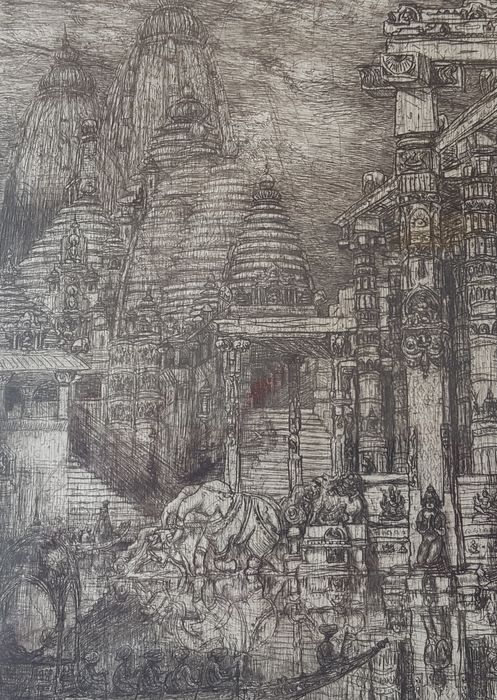 Benares and sacred river