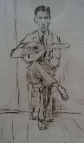 Spaanse mandolinespeler (ca. 1912)