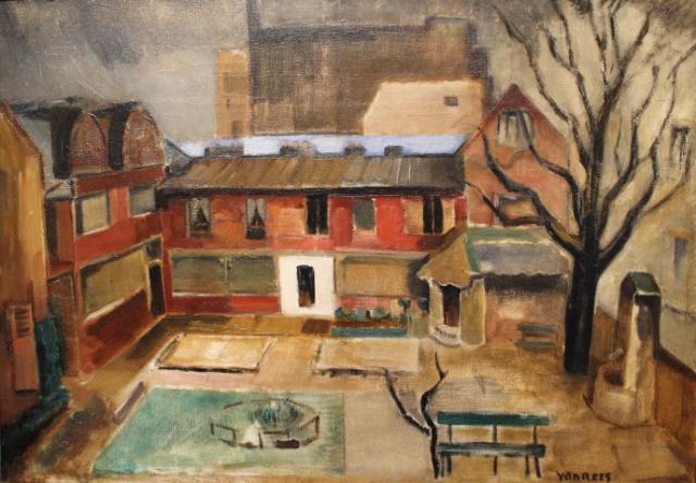 Het atelier van de kunstenaar in Parijs (1918)