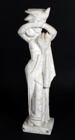 Popke Bakker, voorontwerp voor de sculptuur op begraafplaats Zorgvlied, 7 mei 1945