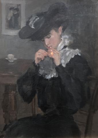 Het rookstertje (ca. 1906)