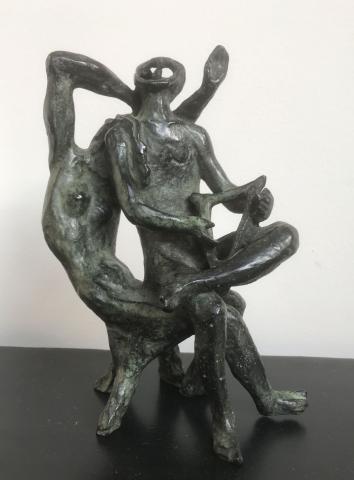 Orpheus op schoot