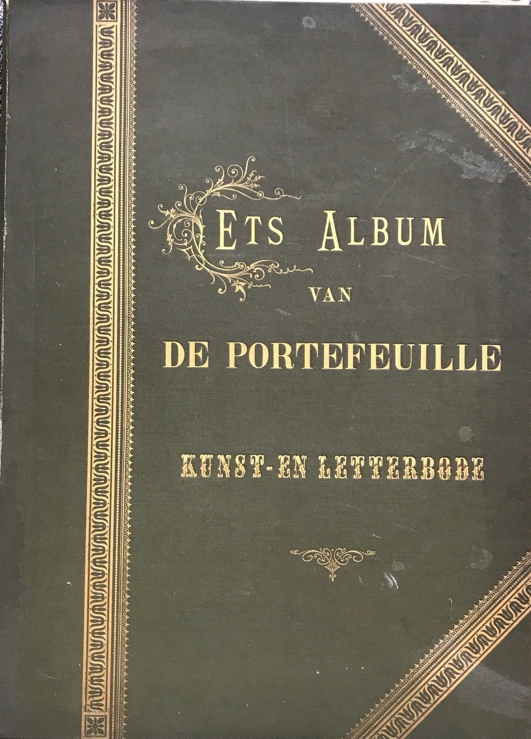 Ets Album van de Portefeuille Kunst- en Letterbode