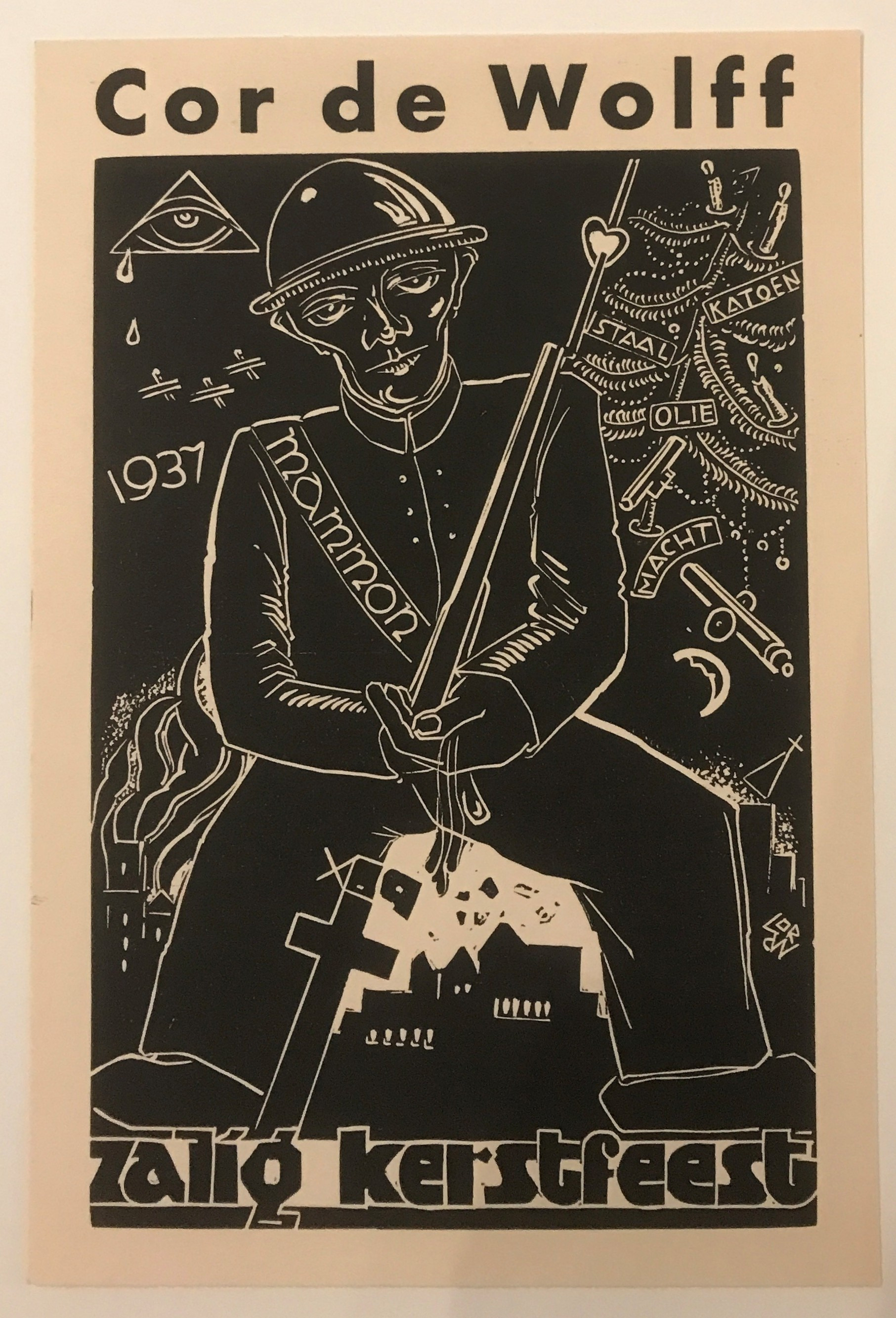 Kerstgroet van Cor de Wolff