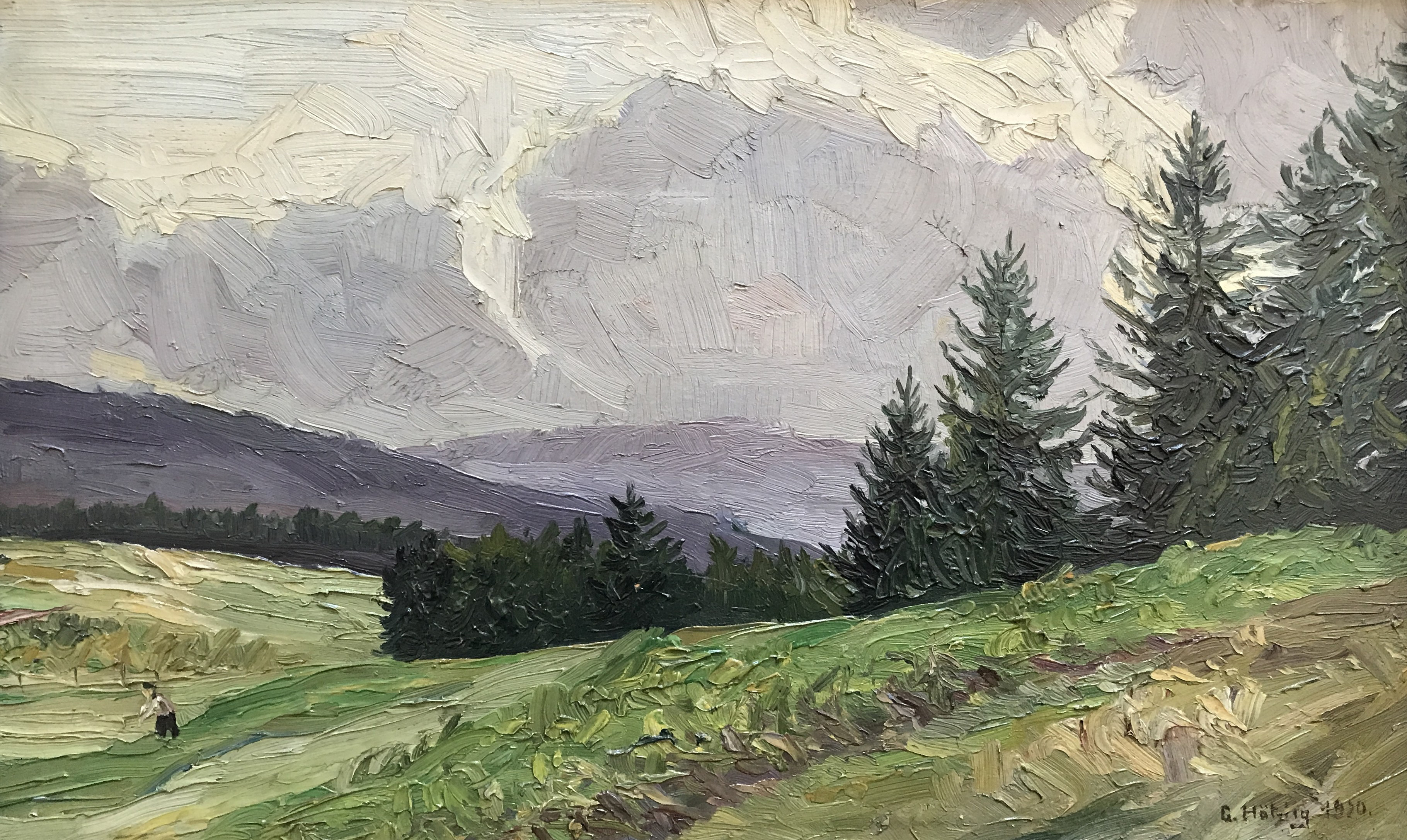 Duits berglandschap