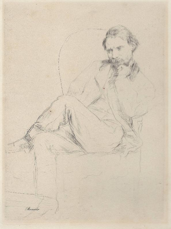 Auguste Renoir, les jambes croisés (1877)