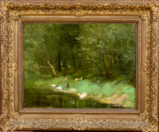 Eendjes aan de waterkant