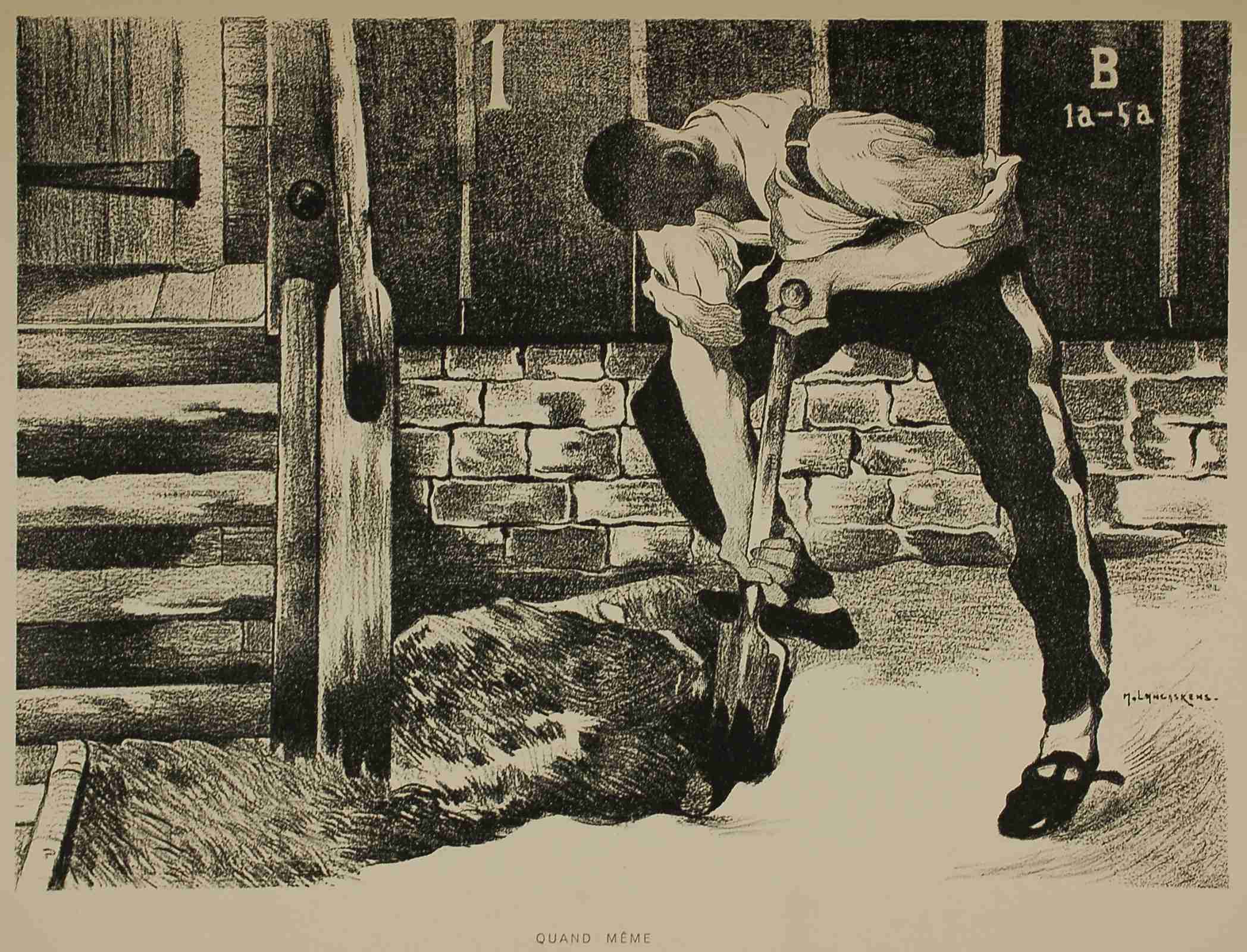 Au seuil du camp (Op de dempel van het kamp) 1