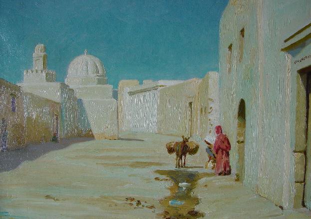 Straatje te Kairouan
