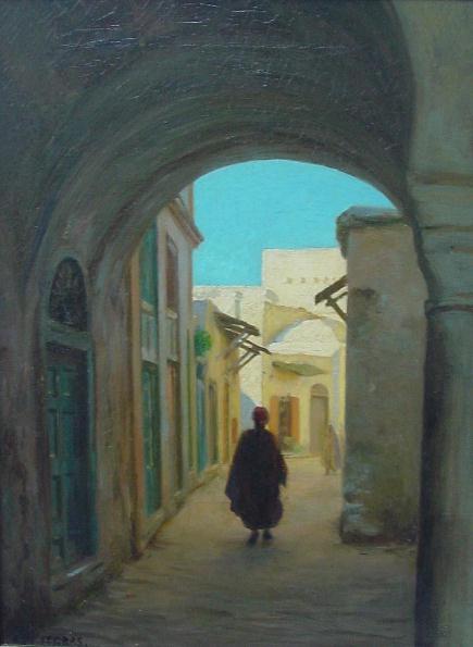 Steegje in Tunis