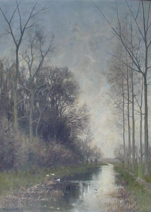 Poldervaart in de Vechtstreek