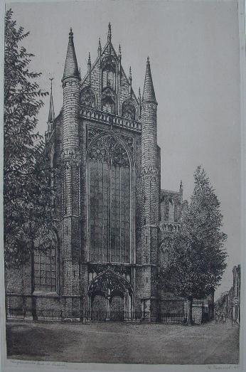 De Hooglandsche kerk te Leiden (1943)