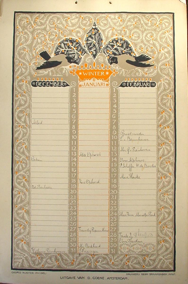 Verjaardagskalender