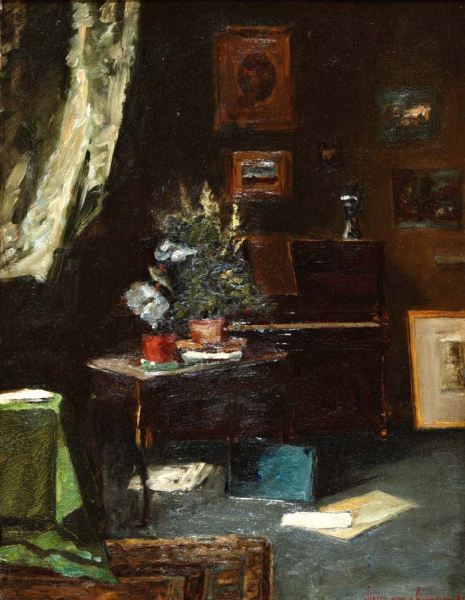Mijn atelier te Brussel