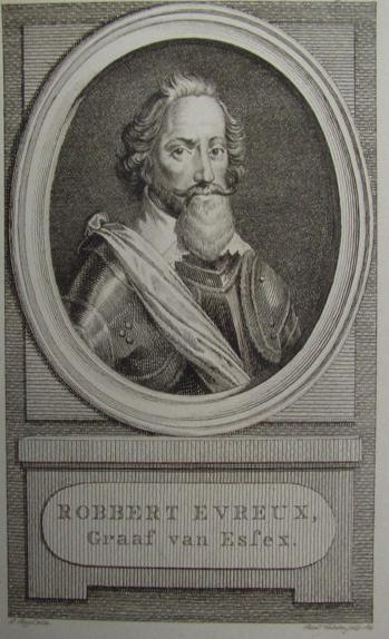 Portret Robbert Evereux